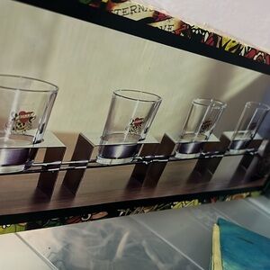 NWT! Vinatge Ed Hardy Candle Holders